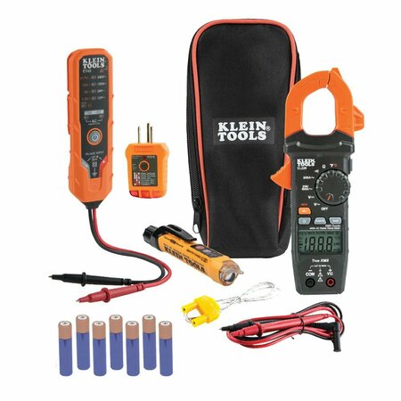 KLEIN TOOLS Premium Meter Electrical Test Kit CL220VP